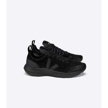 Veja PERFORMANCE RUNNER V-KNIT RICK OWENS Men's Shoes Black | CA 259FDN